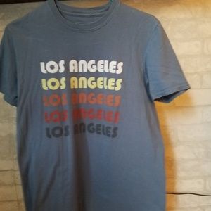 Adam Levine Los Angeles Short Sleeve Tee Shirt